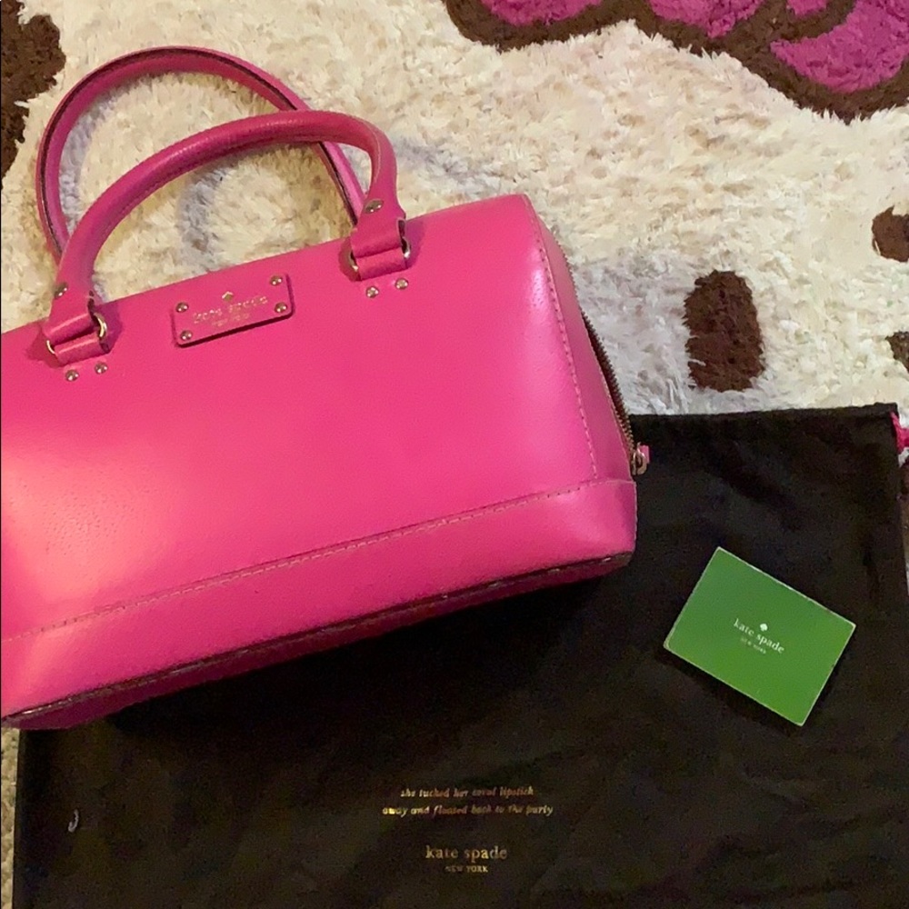 Pink Kate Spade purse